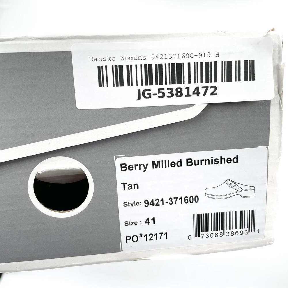 Dansko Tan Leather Mules - Picture 10 of 10